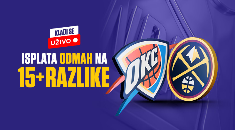 Kada tvoj tim povede sa 15+, zaokruži par na tiketu!